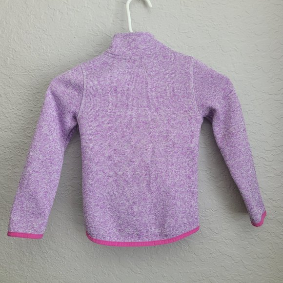 Nautica Girl's Purple Jacket with Pink Trim - Size 6 - Picture 3 of 13